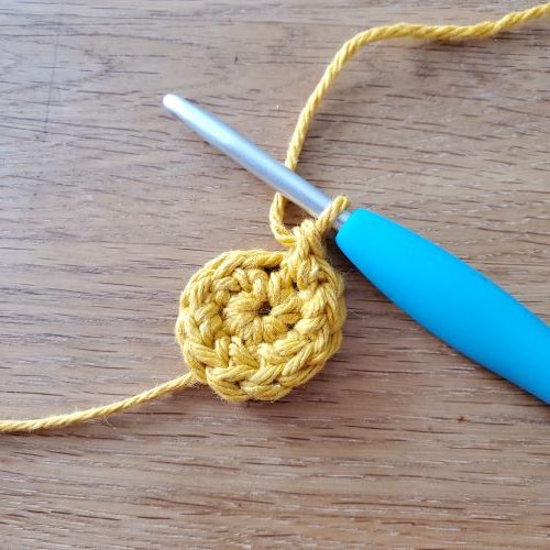 Crochet worked in the round