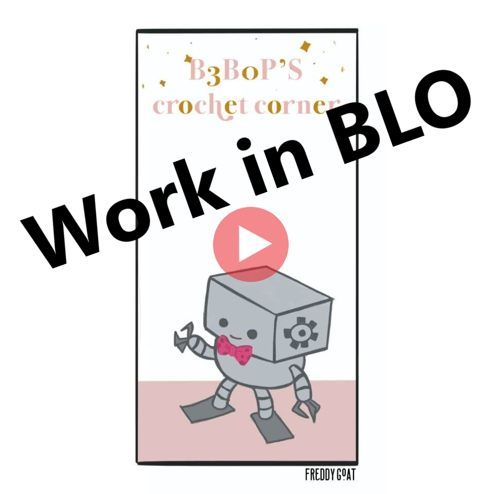Video Cover for working in back loops only