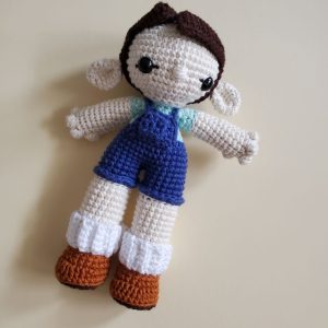 creepy crochet child