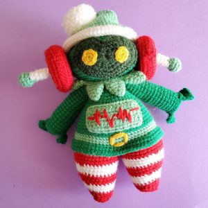 Christmas robot toy