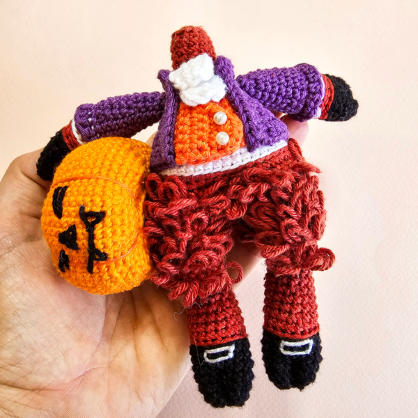 Headless Goatman Halloween Crochet Pattern